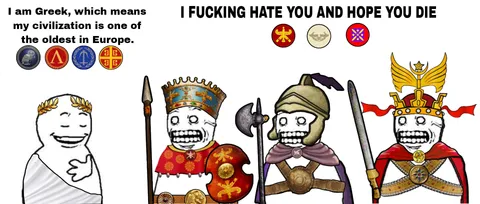 Me and my homies hate Greece