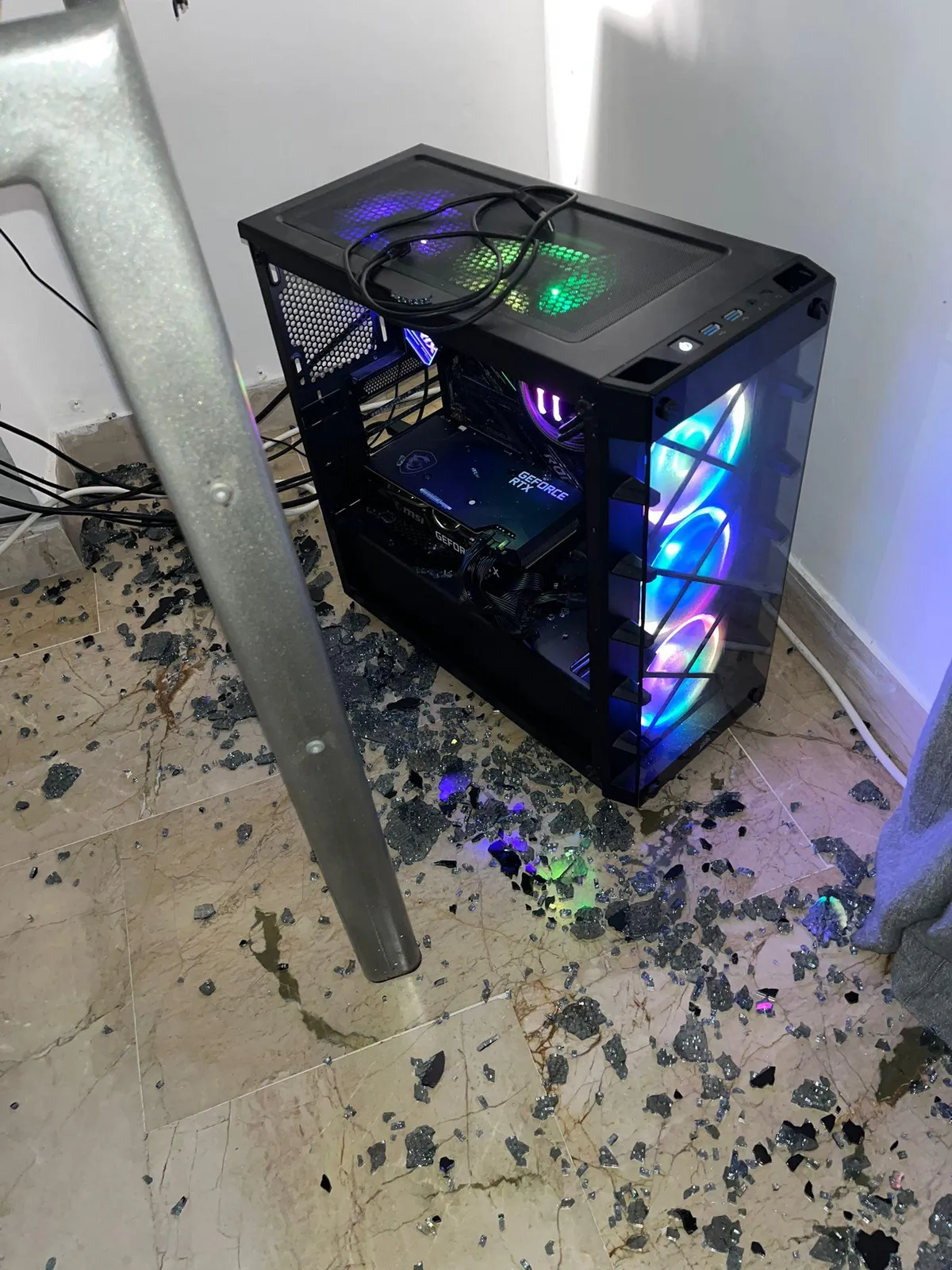 Friend of mine did this the first time I couldn’t go and take a look at his PC.