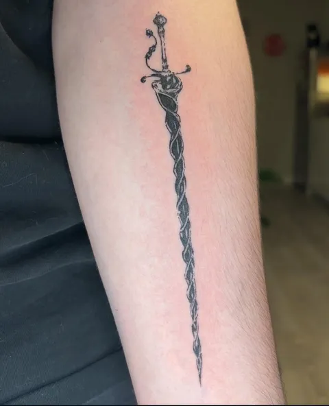 Gf gave me this- it’s only her second tattoo on human skin!(Done by @sleepietats in NJ)