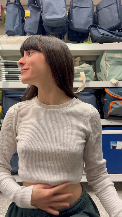 The aisle looks innocent, but my hands says otherwise