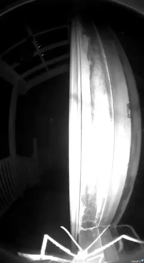 My parents got a door cam recently and I got a panicked message from my mum at about 3 am to say that she thought someone was outside. This was the “someone” in question:
