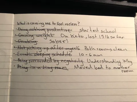 [Image] Found a note from 2 months ago, made a few updates