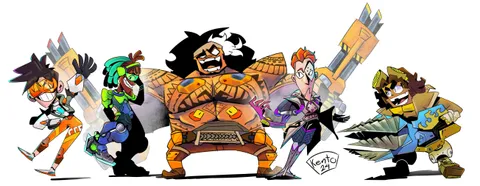 Overwatch but sillier 