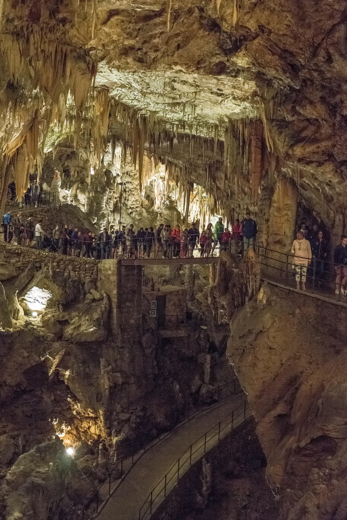 A picture from Slovenia that isn’t Lake Bled - the amazing ‘Russian Bridge’ deep inside the Postojna Caves