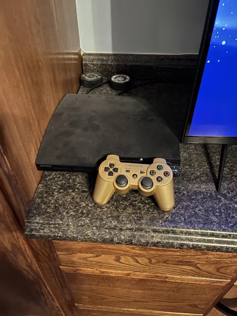 Heard a loud clunk and she finally gave out. So many hours spent playing.