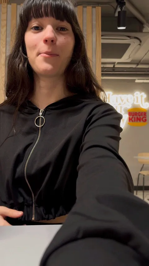 Adding a cheeky twist to my Burger King stop