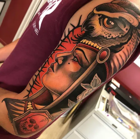 So stoked to get this piece from my favorite artist--Heath Clifford at Throne Room Tattoo. Invercargill, New Zealand.