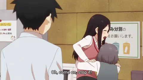 Kazama ascends. [Senpai ga Uzai Kouhai no Hanashi]