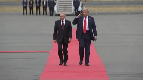 Trump &amp; Putin meet for Alaska summit