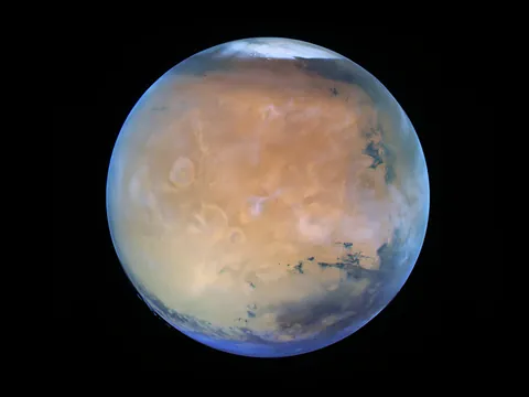 Mars image taken by Hope probe (Emirates Mars mission) on February 24, 2025