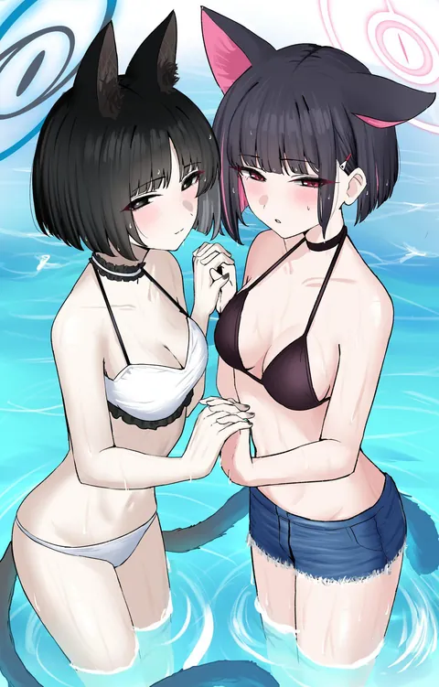 Kiryuu and Kazusa [Blue Archive]