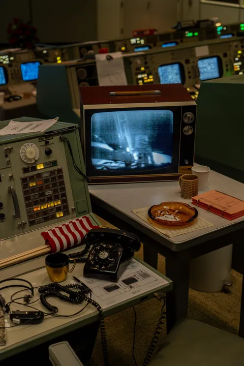 Got to see the historic Mission Control room and Saturn V at the Johnson Space Center.