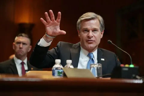 FBI director Chris Wray warns about Russian Influence Operation to interfere in U.S. election.
