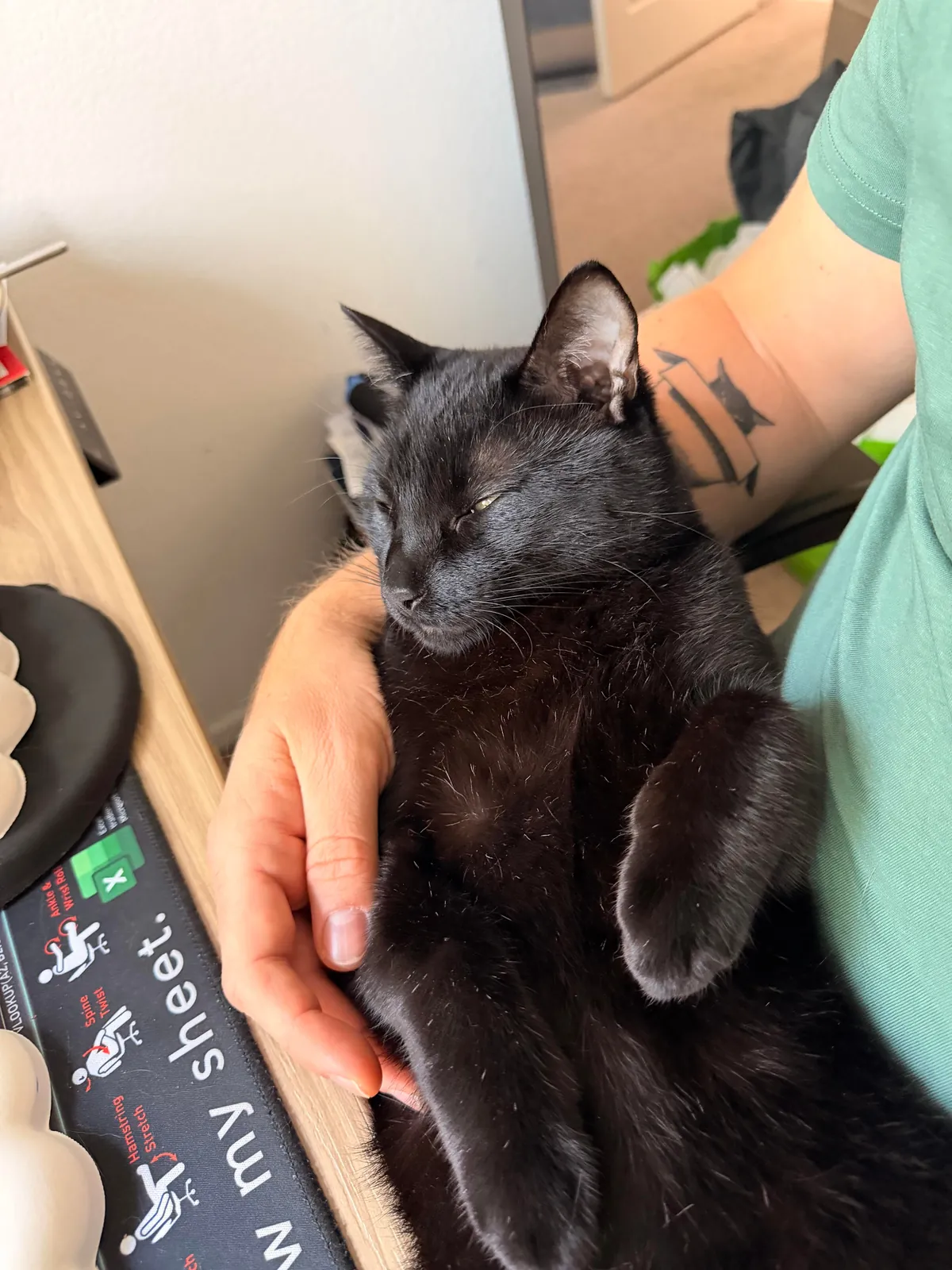 Does anyone else’s void love to be in their back?