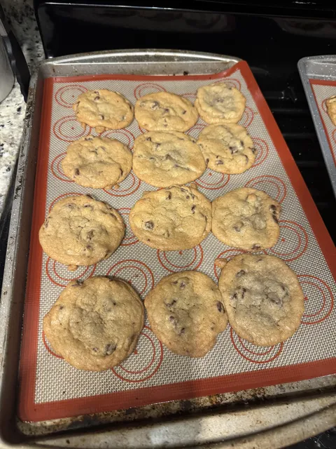 Made the best batch of cookies I’ve ever made.. I’m 45.