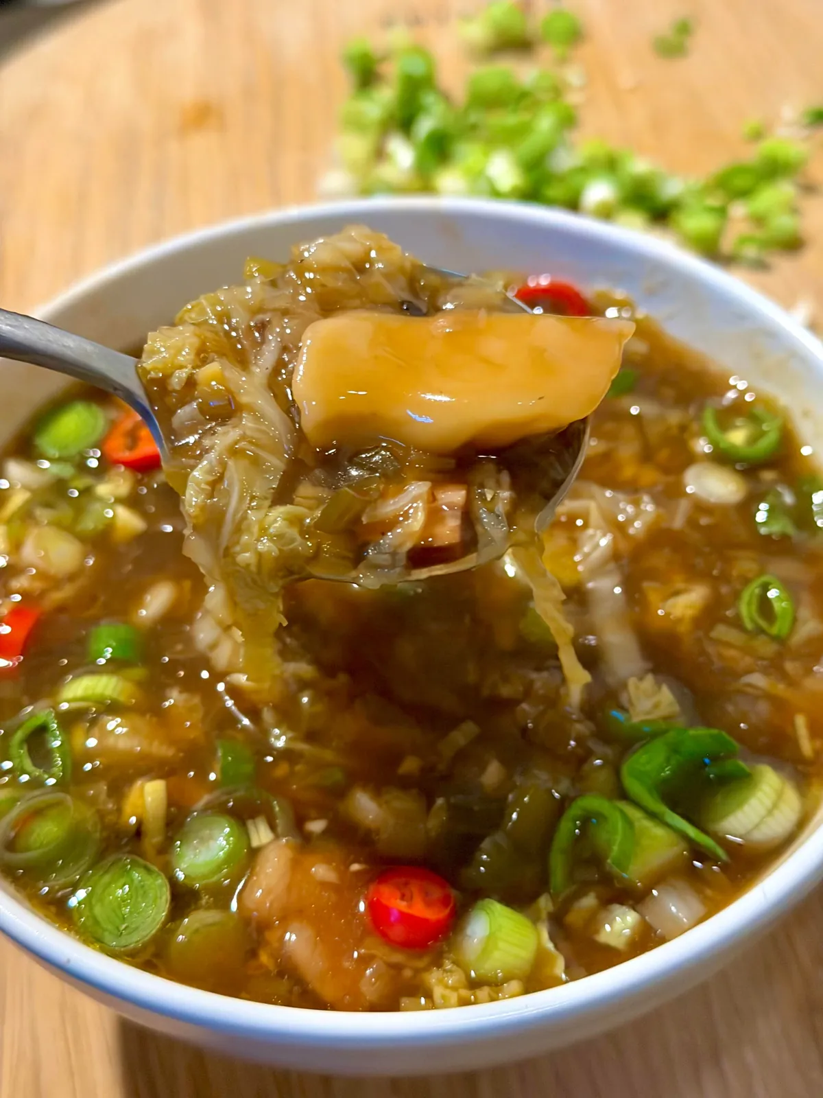 Chop Your Head Off Soup [homemade]