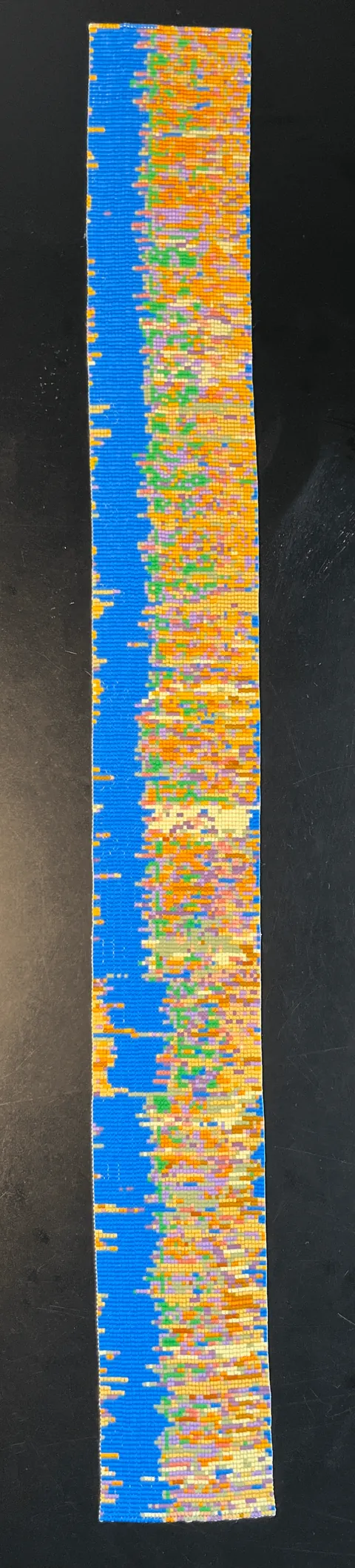 [OC] Every half-hour of my 2024 as a bead belt