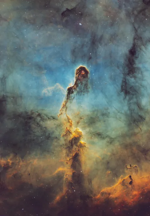Elephant trunk nebula