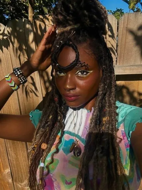 I wanted to feel like outer space today. 🌌🚀