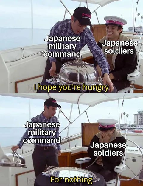 Why it's not a good idea to go to war when you import most of your food.