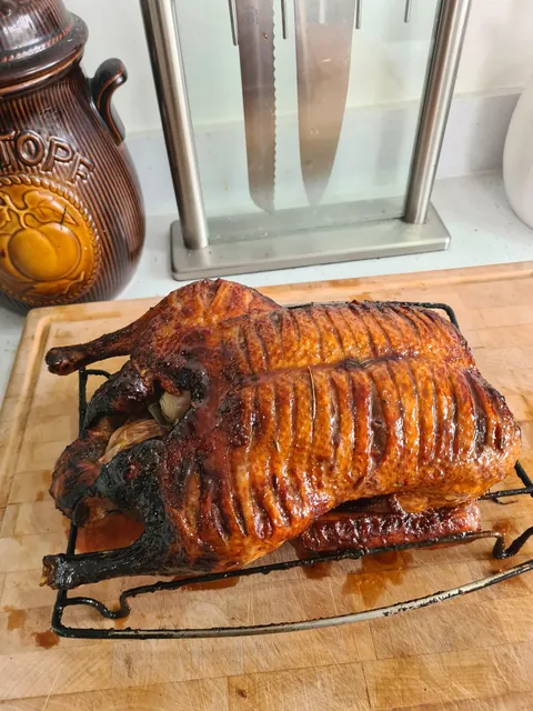 Roast duck for one! [homemade]