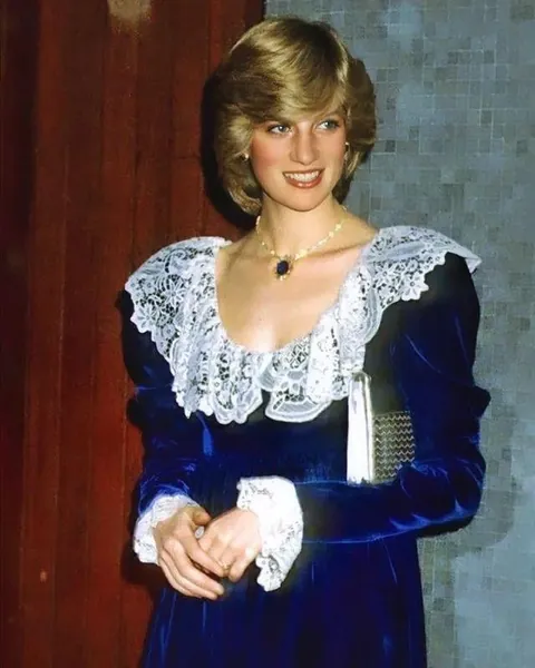 What kind of makeup did Diana, Princess of Wales opt for when she was younger?