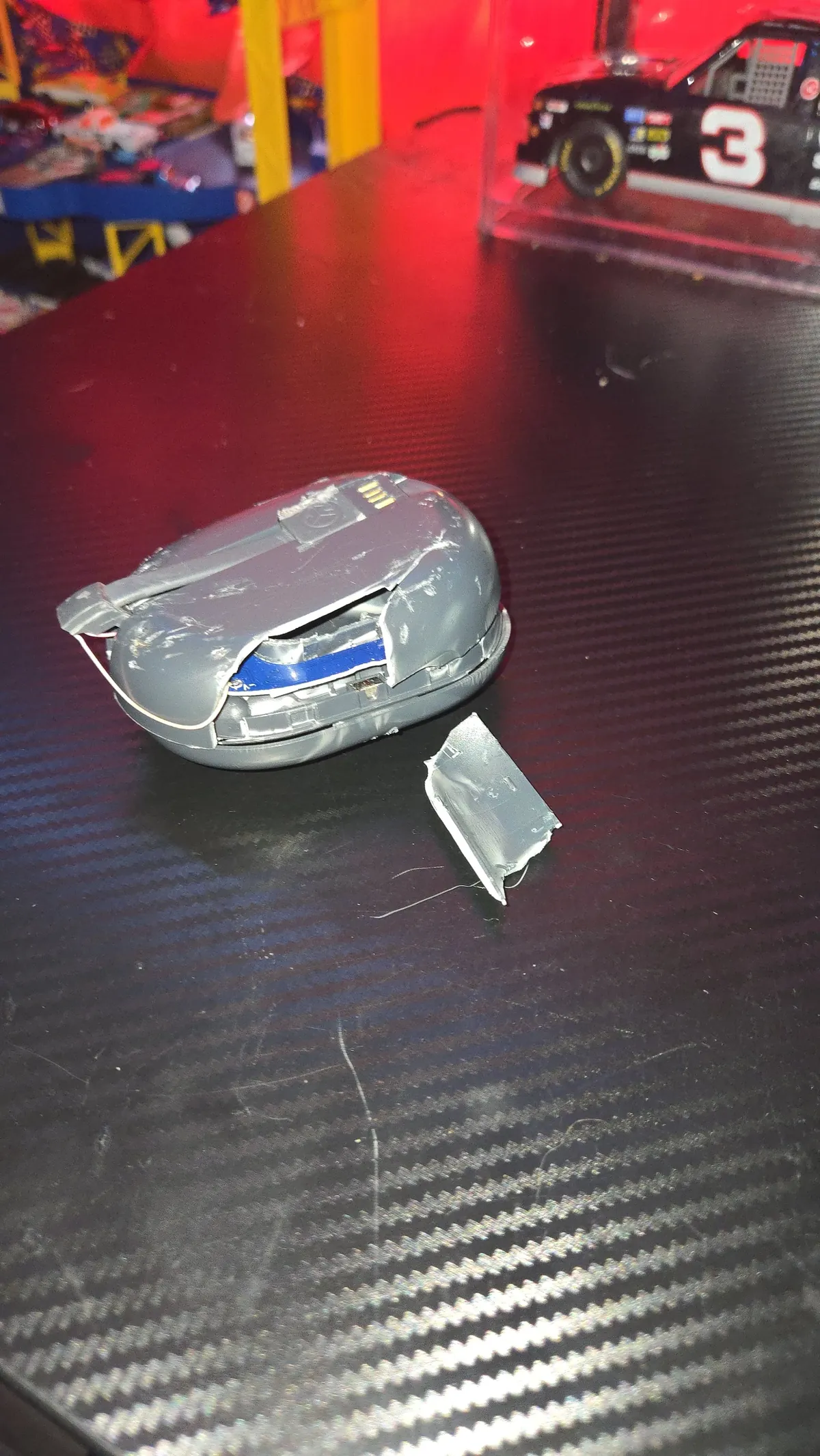 Sad now.... dropped on the way to school. Run over by 2 busses