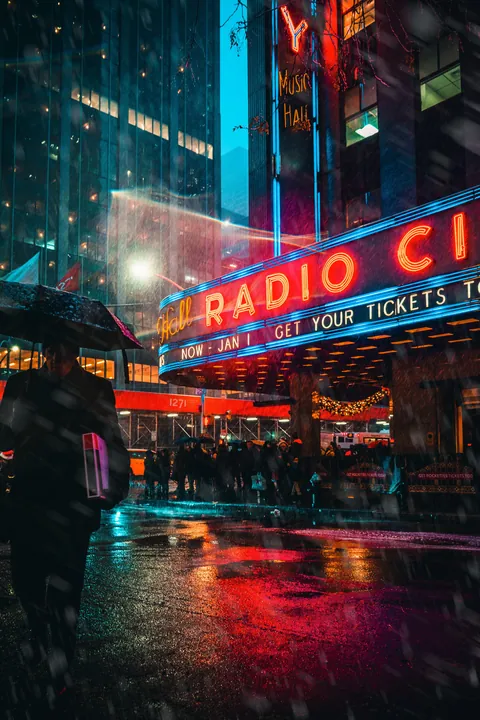Snowy night / Radio City Hall 2018