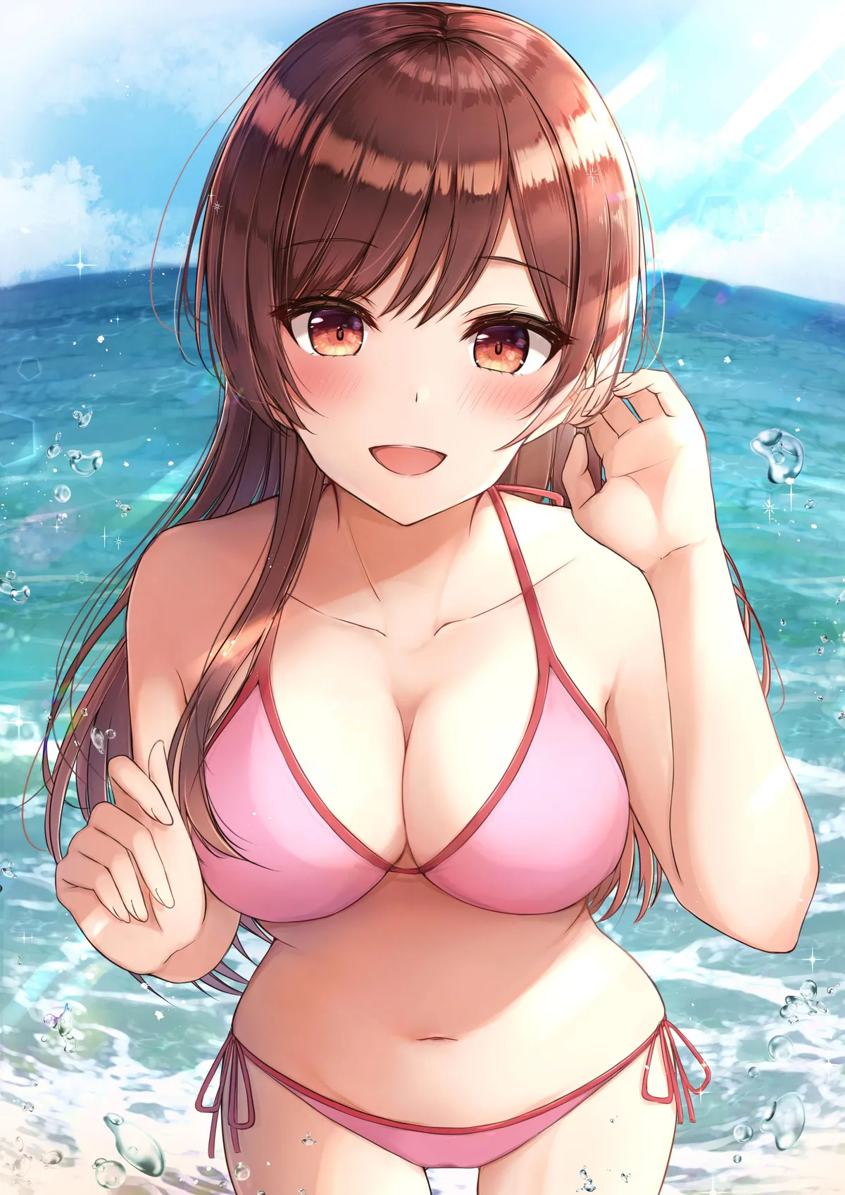 On The Beach With Chizuru Mizuhara (Rent A Girlfriend)
