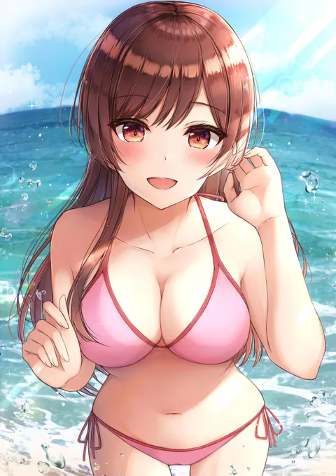 On The Beach With Chizuru Mizuhara (Rent A Girlfriend)