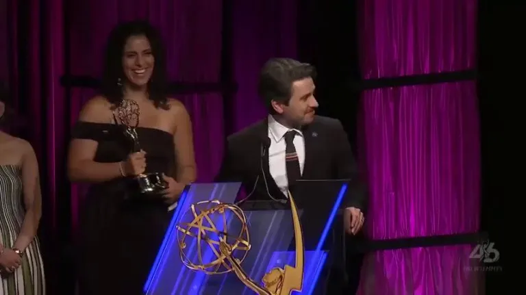 NASA's 2024 solar eclipse coverage just won an Emmy Award for Outstanding Live News Special! Moving acceptance speech from the Executive Producer.