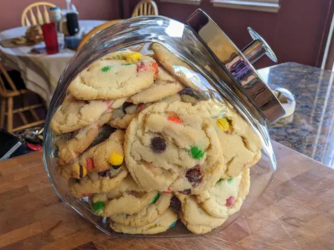 [Homemade] m&amp;m sugar cookies
