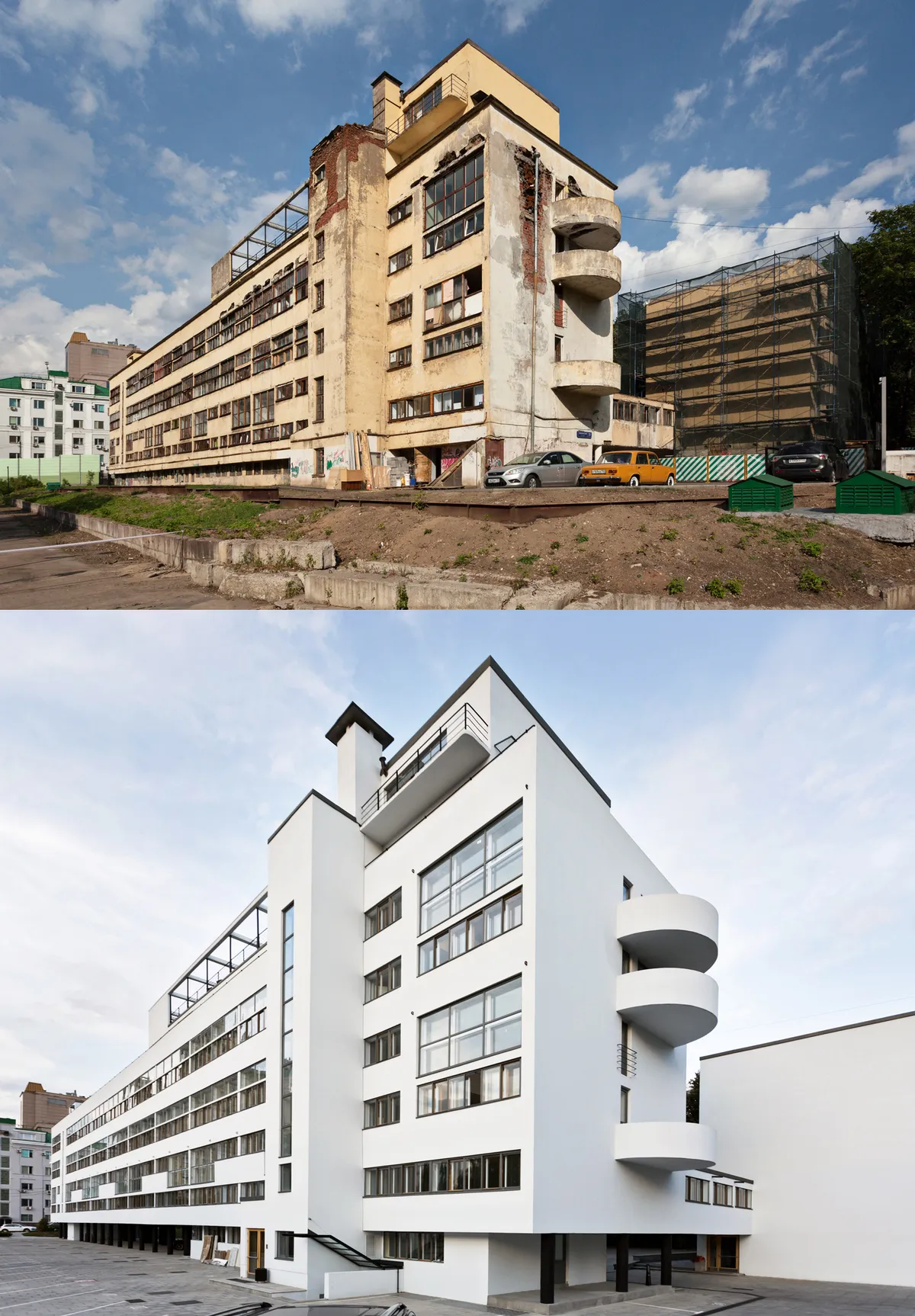 Restoration of the Narkomfin Building