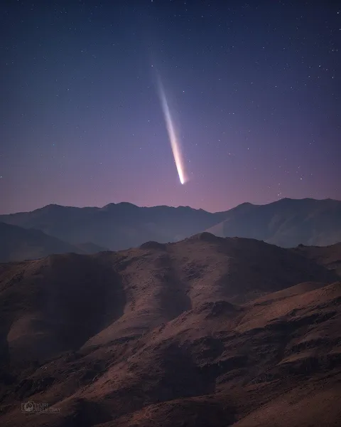 Comet A3 Is Clearly Visible Visually On Sep. 26 (Credit: Yuri Beletsky)