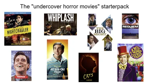 Undercover Horror Movies starterpack
