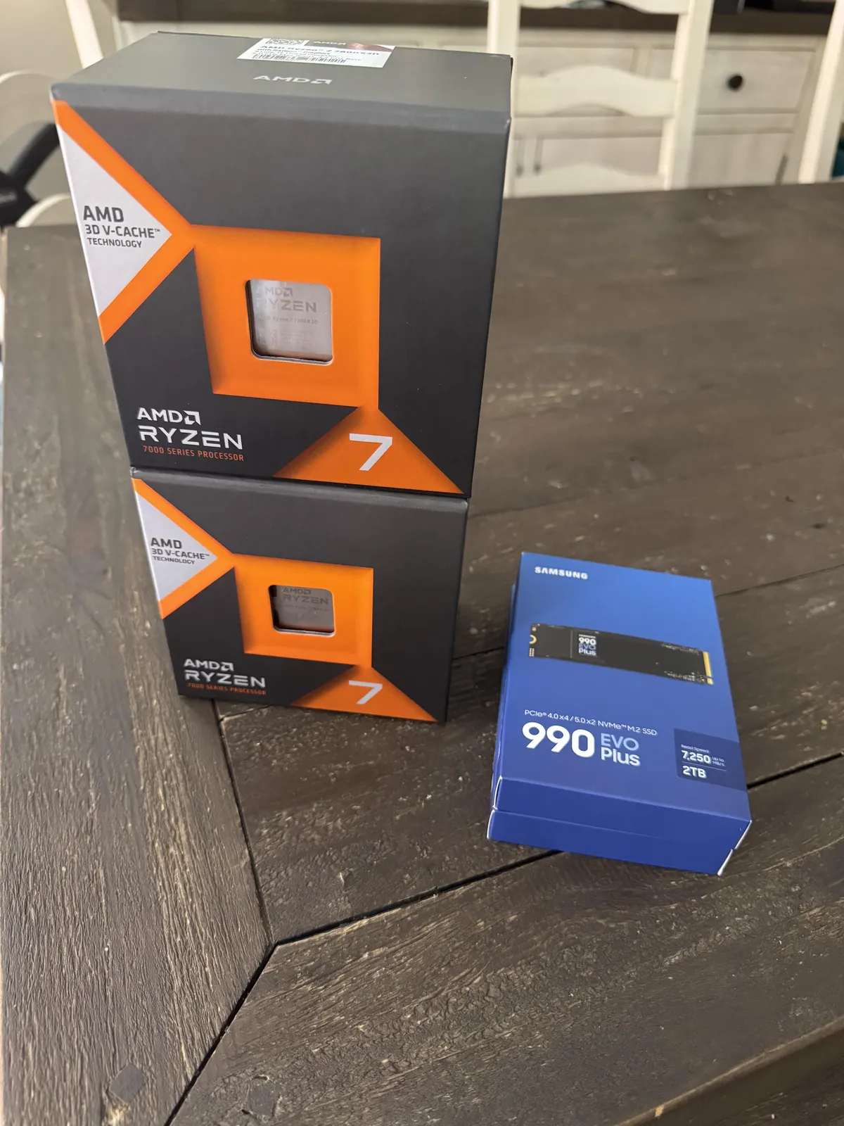 Amazon messed up. Got 2 CPUs and 2 SSDs for free