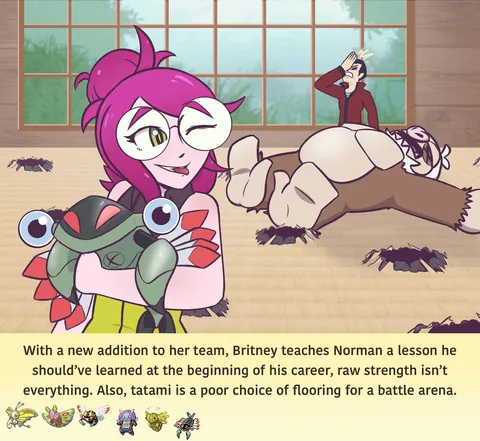 Comic about an Emerald mono bug run