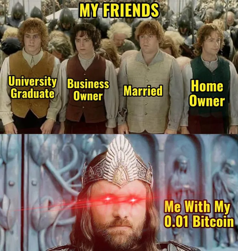 One does not simply doubt 0.01 Bitcoin