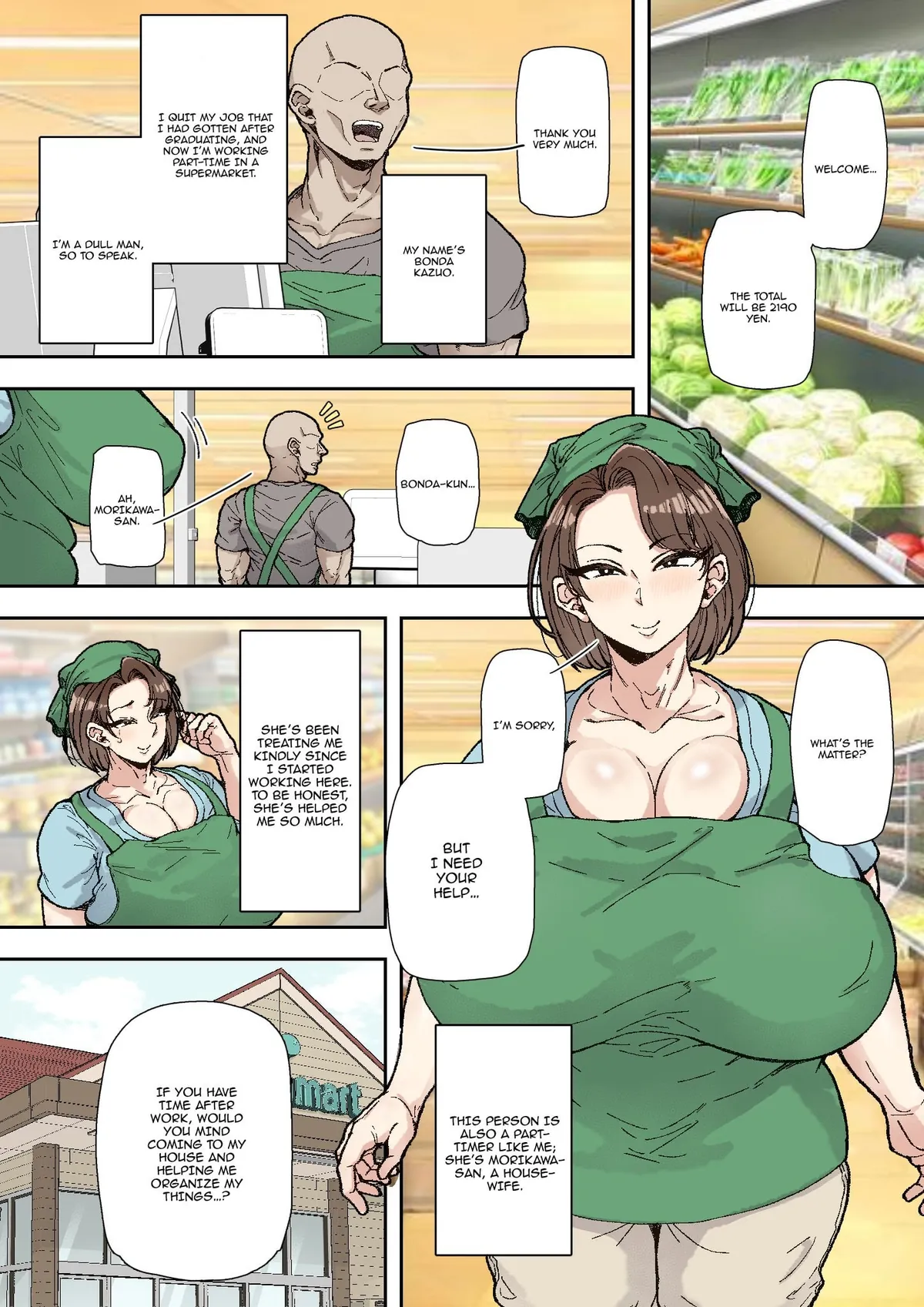 Beit-saki no Deka Chin-kun ni Assari Kan Ochi comic