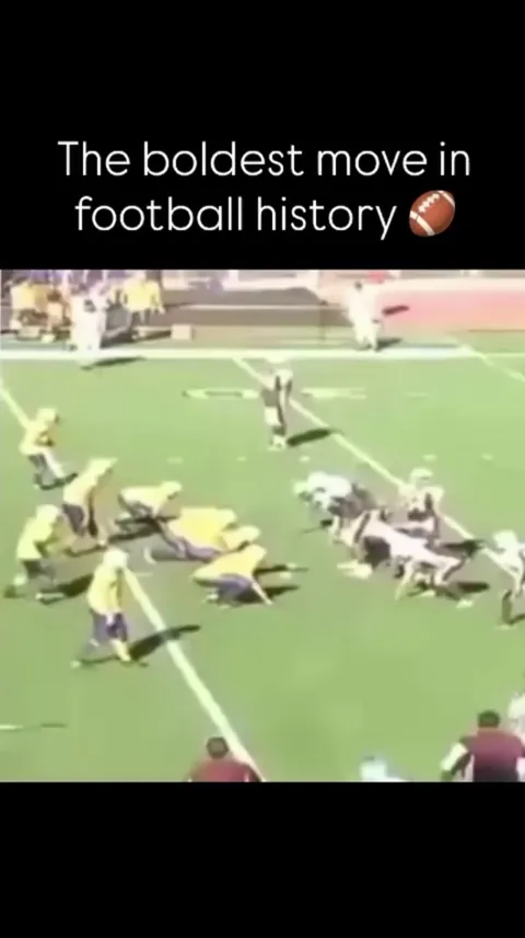 The boldest move i ever seen