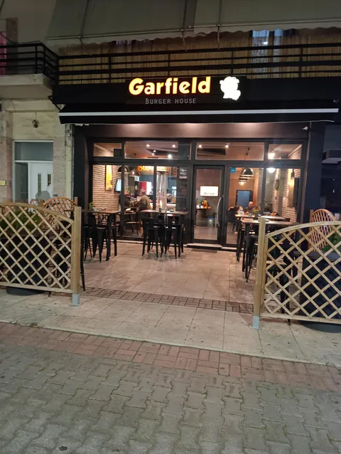 [I ate] a double smash cheeseburger in a Garfield themed restaurant