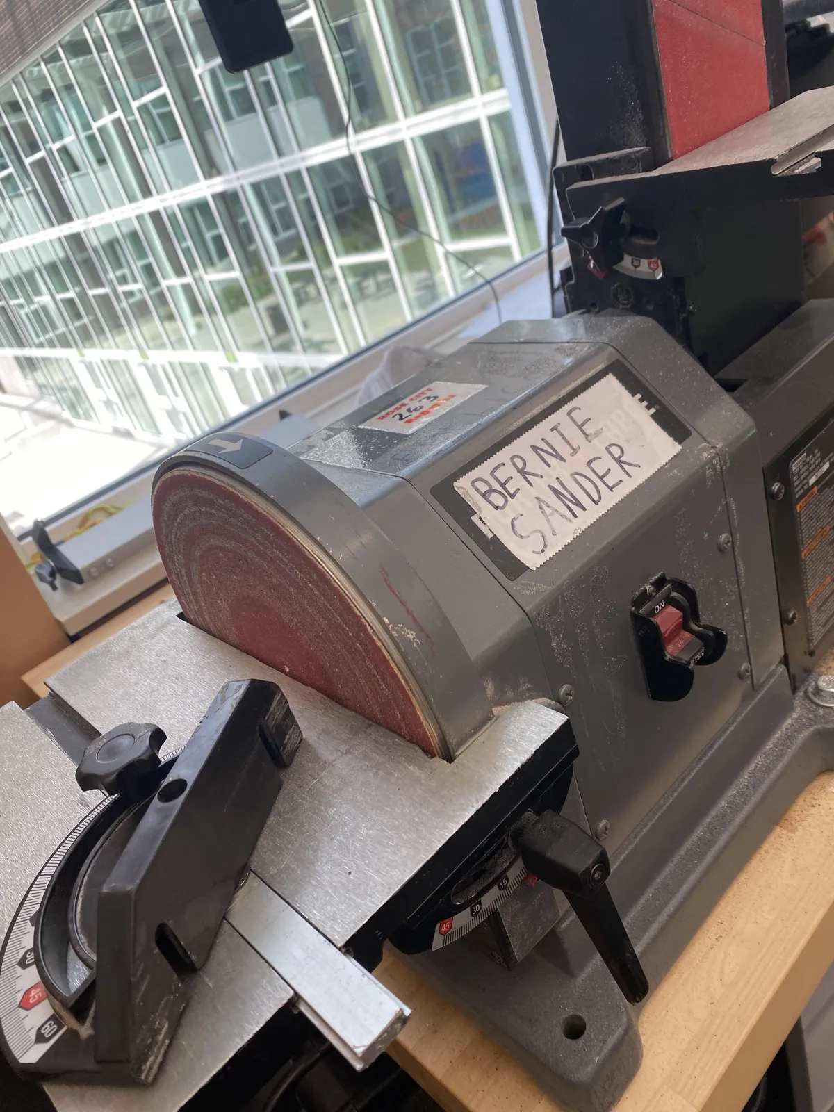 someone decided to name the sander