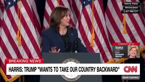 The exact moment Kamala Harris realized she had found her campaign slogan
