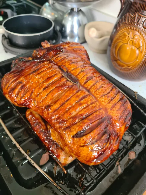 Roast duck for one! [homemade]