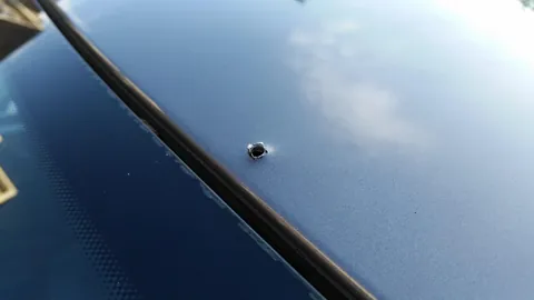 Picked up my car after getting the headliner replaced and noticed this when I got home.