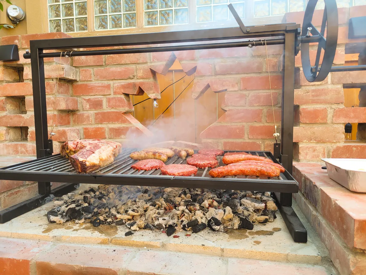 I built a BBQ this summer