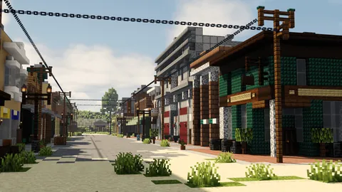 After 2 months of work, i finally built the whole Blackwater town from Red Dead Redemption2!