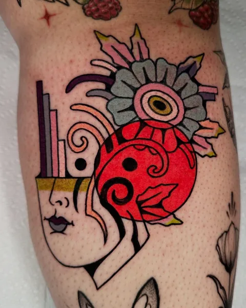 more pieces by me from 2025 • (IG: chidgeytattoos) • Austin, TX • Mirrored Perception