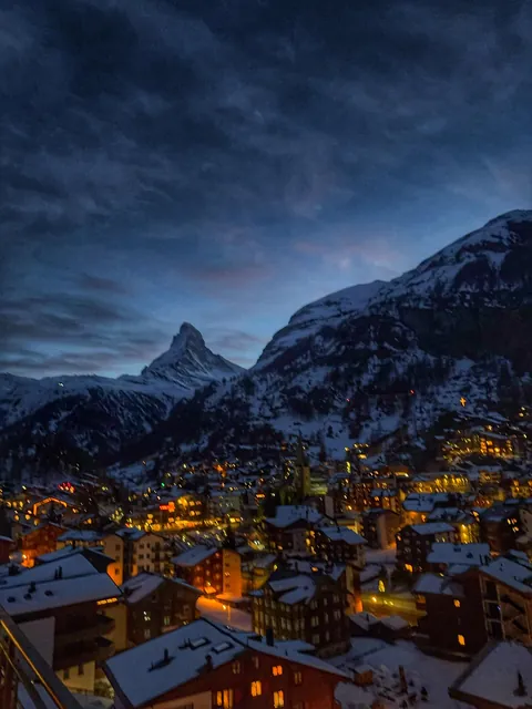 Sunset in Zermatt