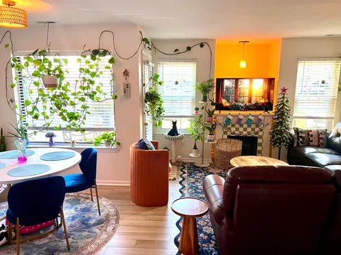 Baking and making snowflakes while my girl lounges in the window 🐈‍⬛💛